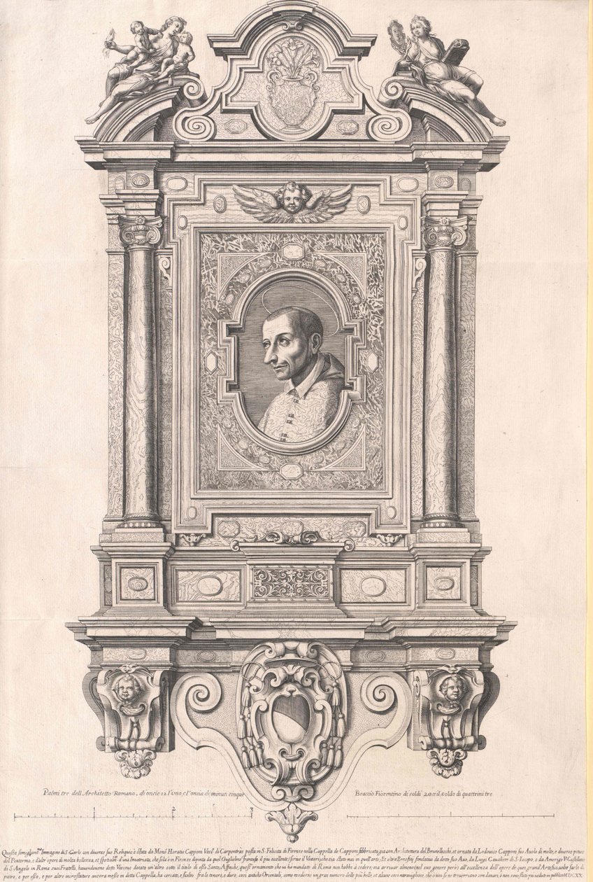 Carlo Borromeo (print) da Artist Unknown