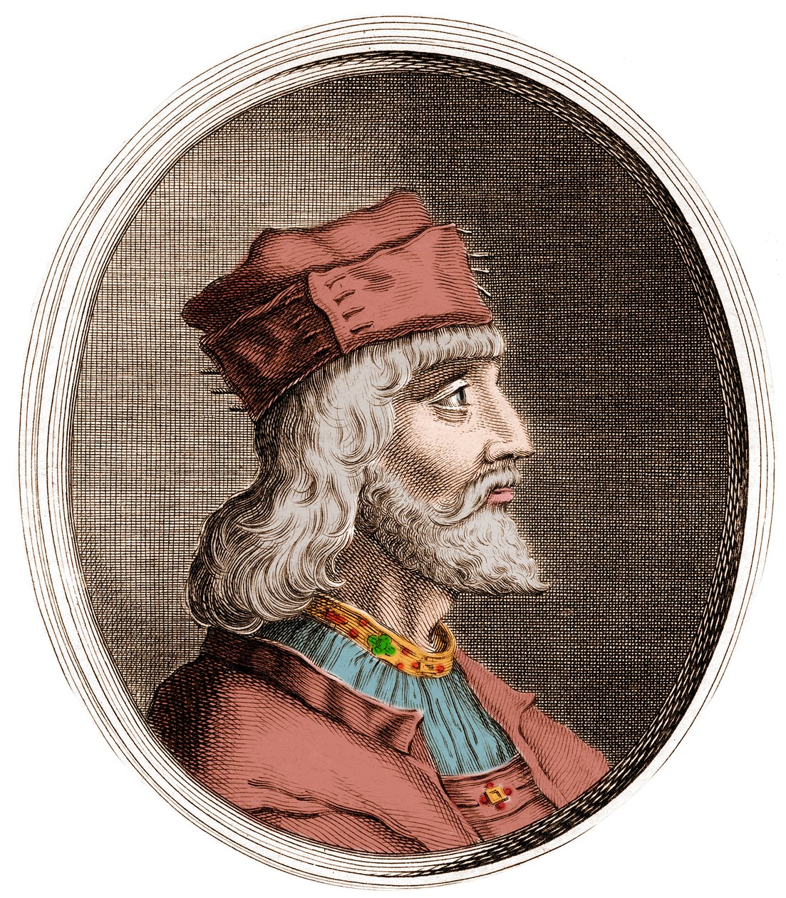 Cesare Borgia (1475-1507) Duca di Valentinois - Ritratto di Cesare Borgia (Cesar Borgia da Artist Unknown
