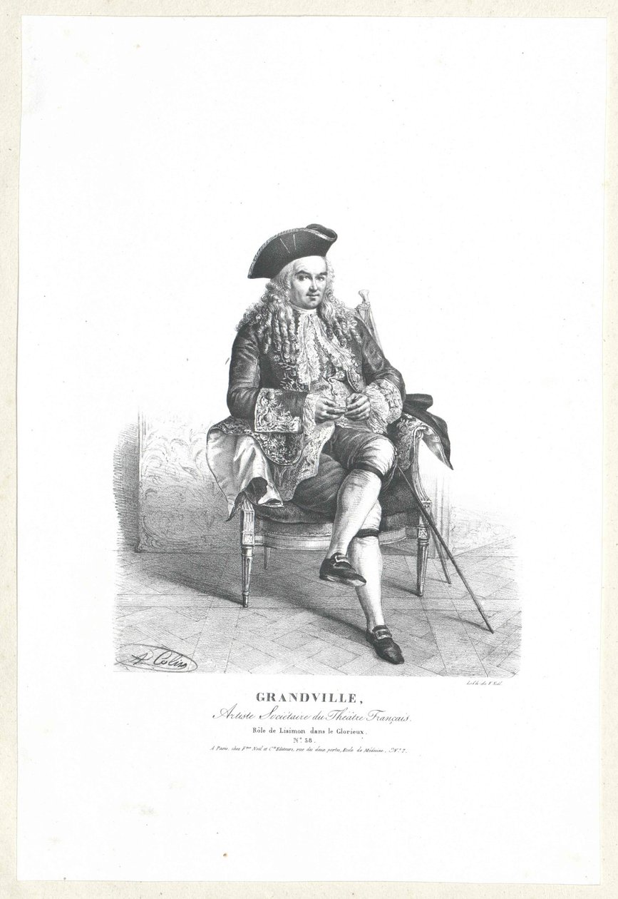 Charles Francois Grandin da Artist Unknown