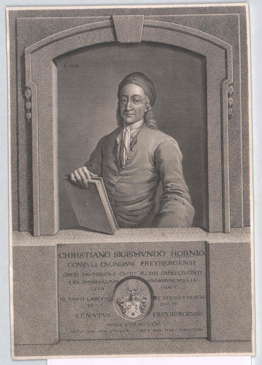 Corno di Christian Sigismund da Artist Unknown