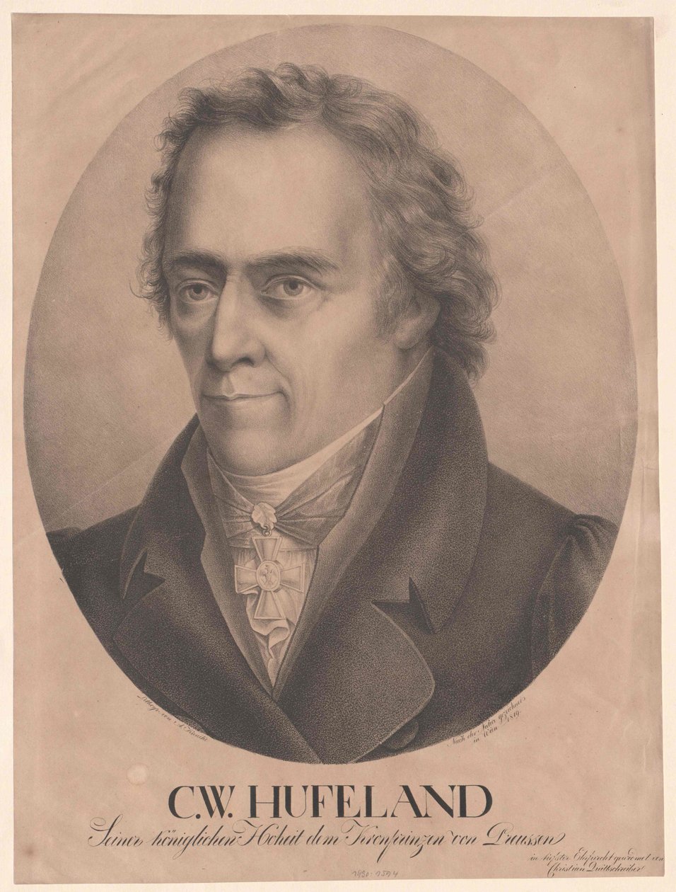 Christoph Wilhelm Hufeland da Artist Unknown
