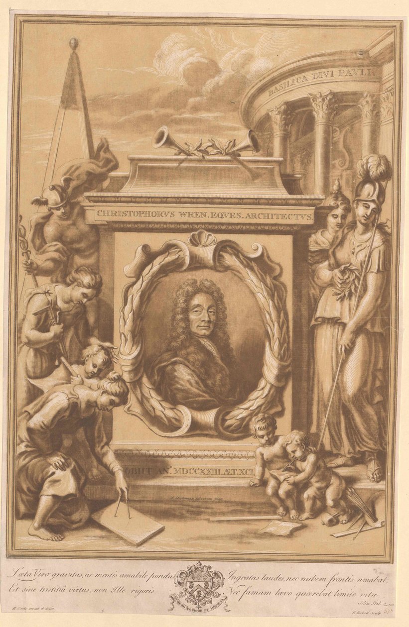 Christopher Wren da Artist Unknown