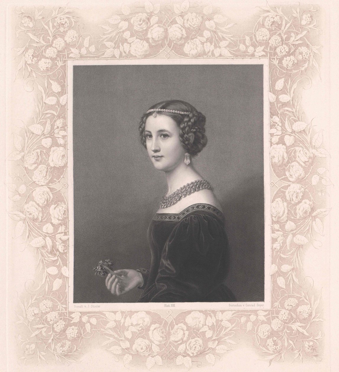 Cornelia Vetterlein (stampa) da Artist Unknown
