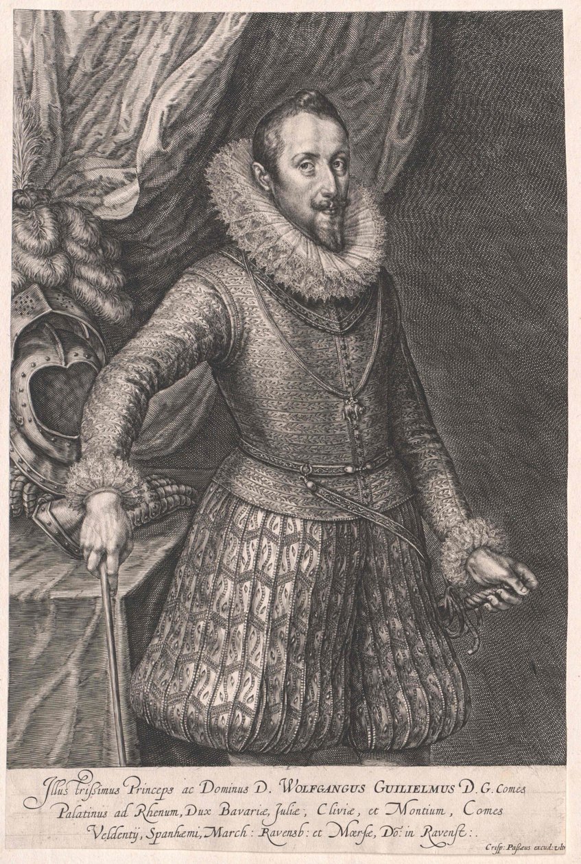 Conte palatino di Neuburg Wolfgang Wilhelm da Artist Unknown
