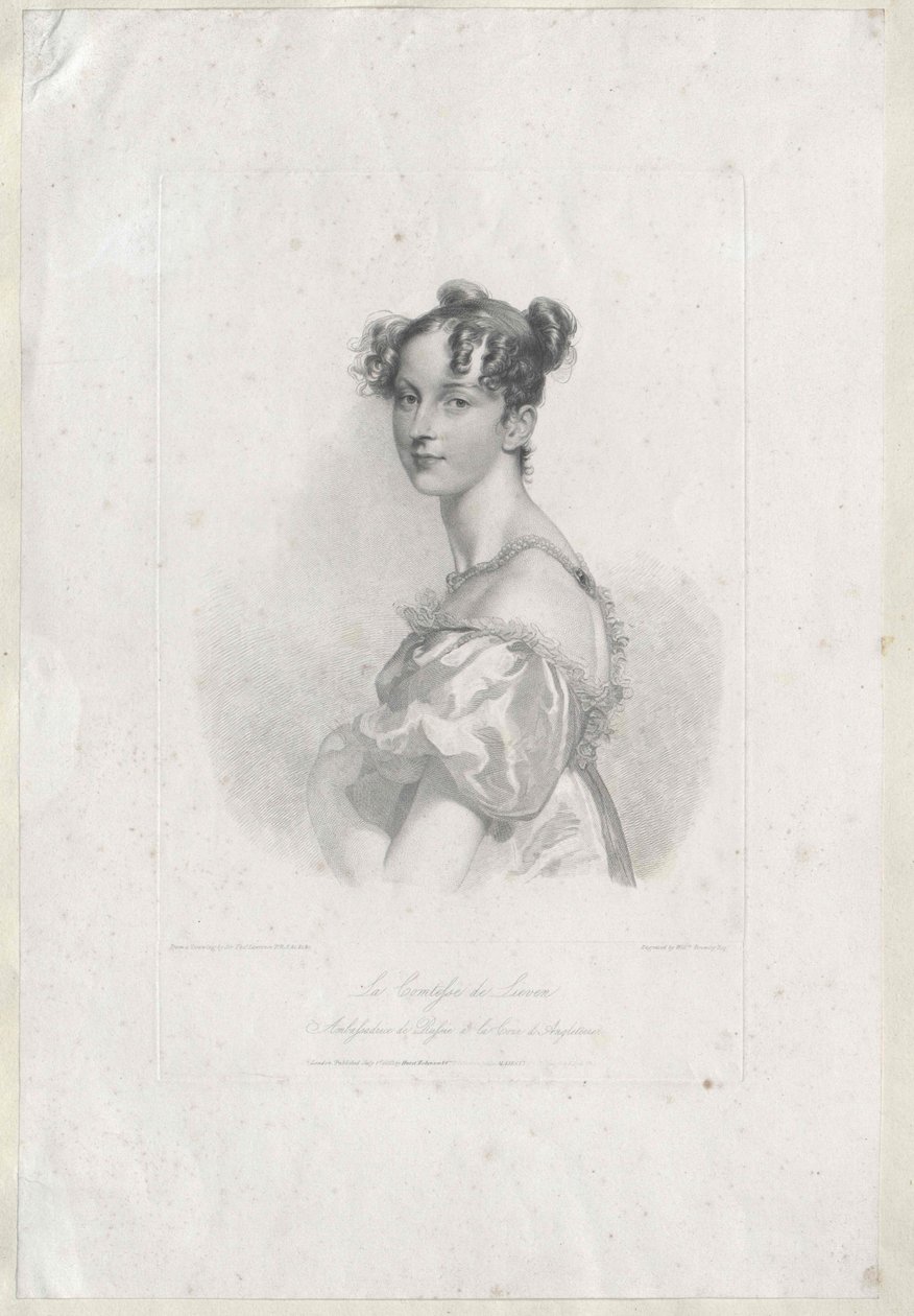 Dorothea von Benckendorff da Artist Unknown