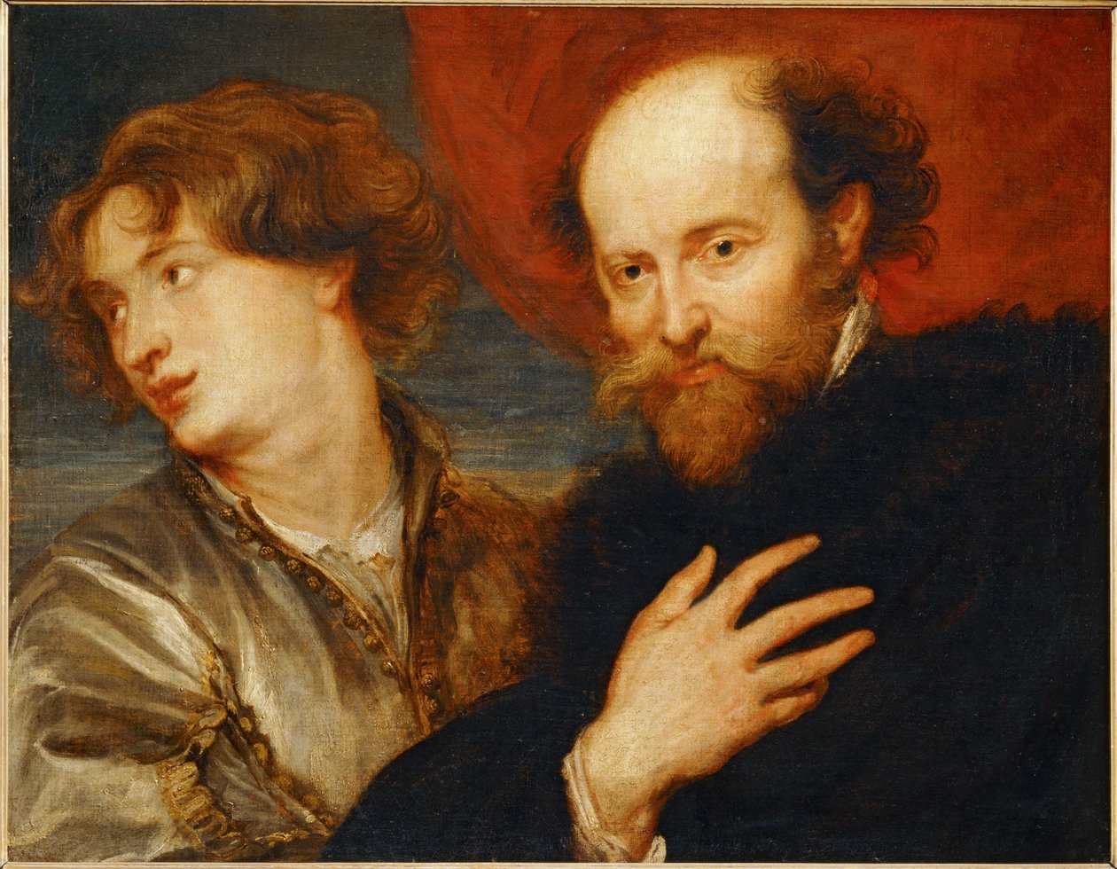 Doppio ritratto ideale di van Dyck e Rubens ... da Artist Unknown