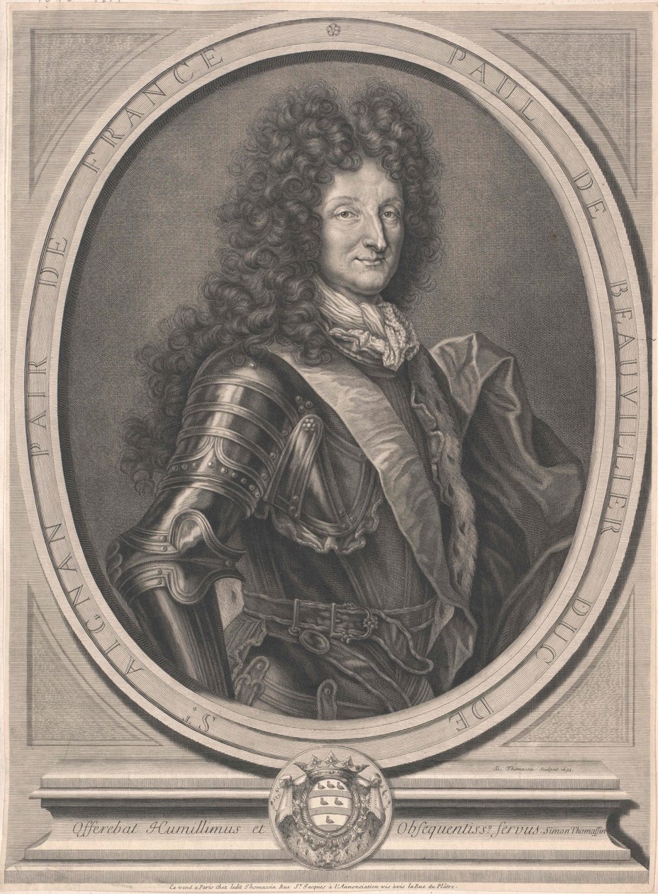 Duca di Saint-Aignan Beauvilliers da Artist Unknown