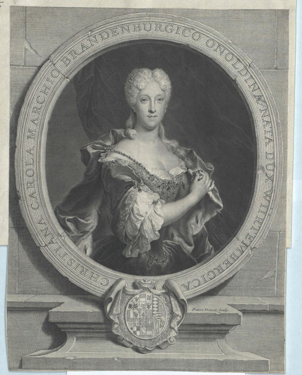 Duchessa di Wuerttemberg Christian Charlotte da Artist Unknown
