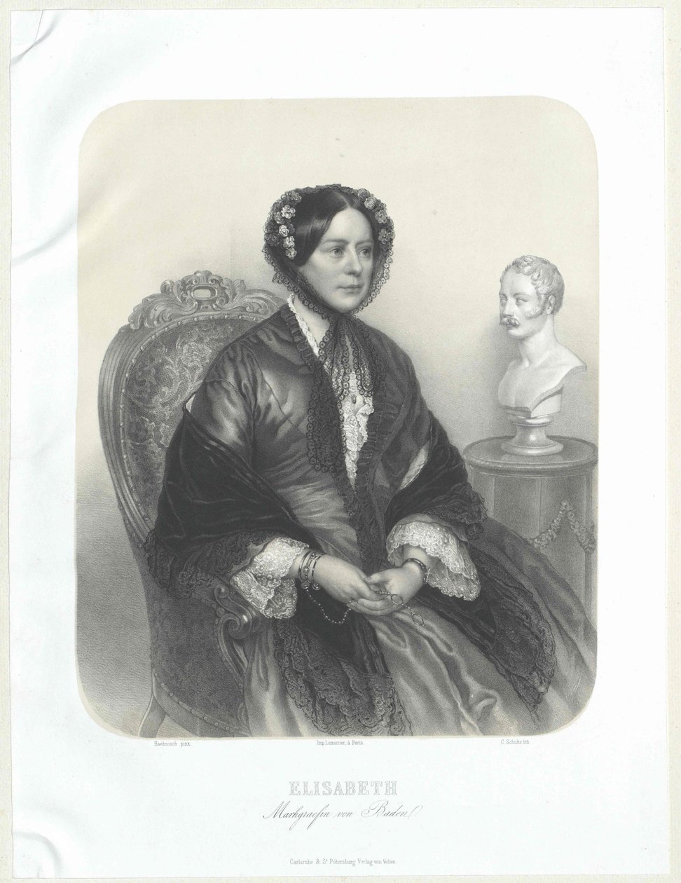 Duchessa di Wuerttemberg Elisabetta da Artist Unknown