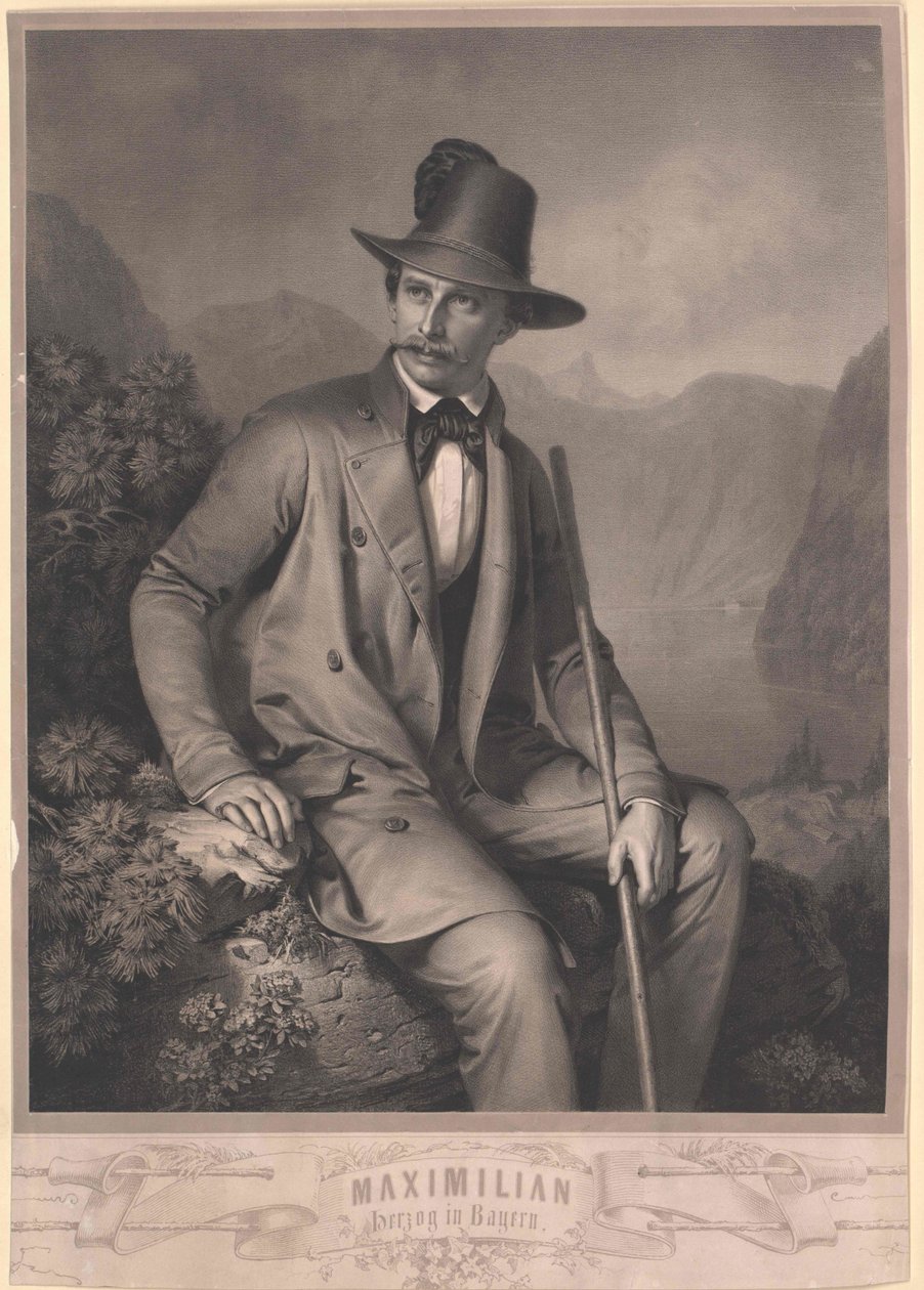 Duca di Baviera Massimiliano da Artist Unknown