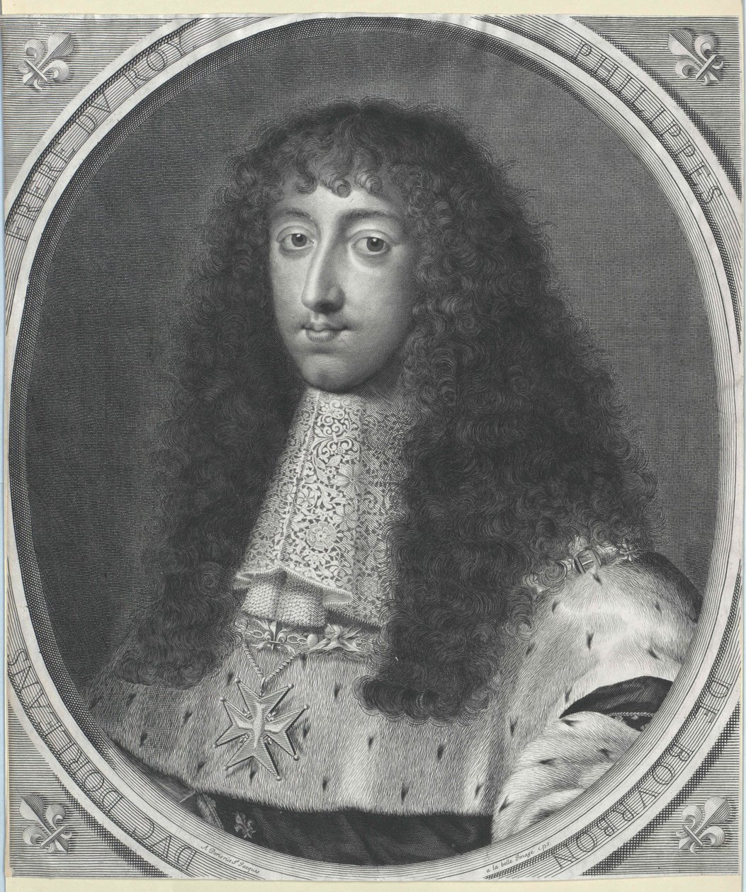 Duca di Orléans Filippo (stampa) da Artist Unknown