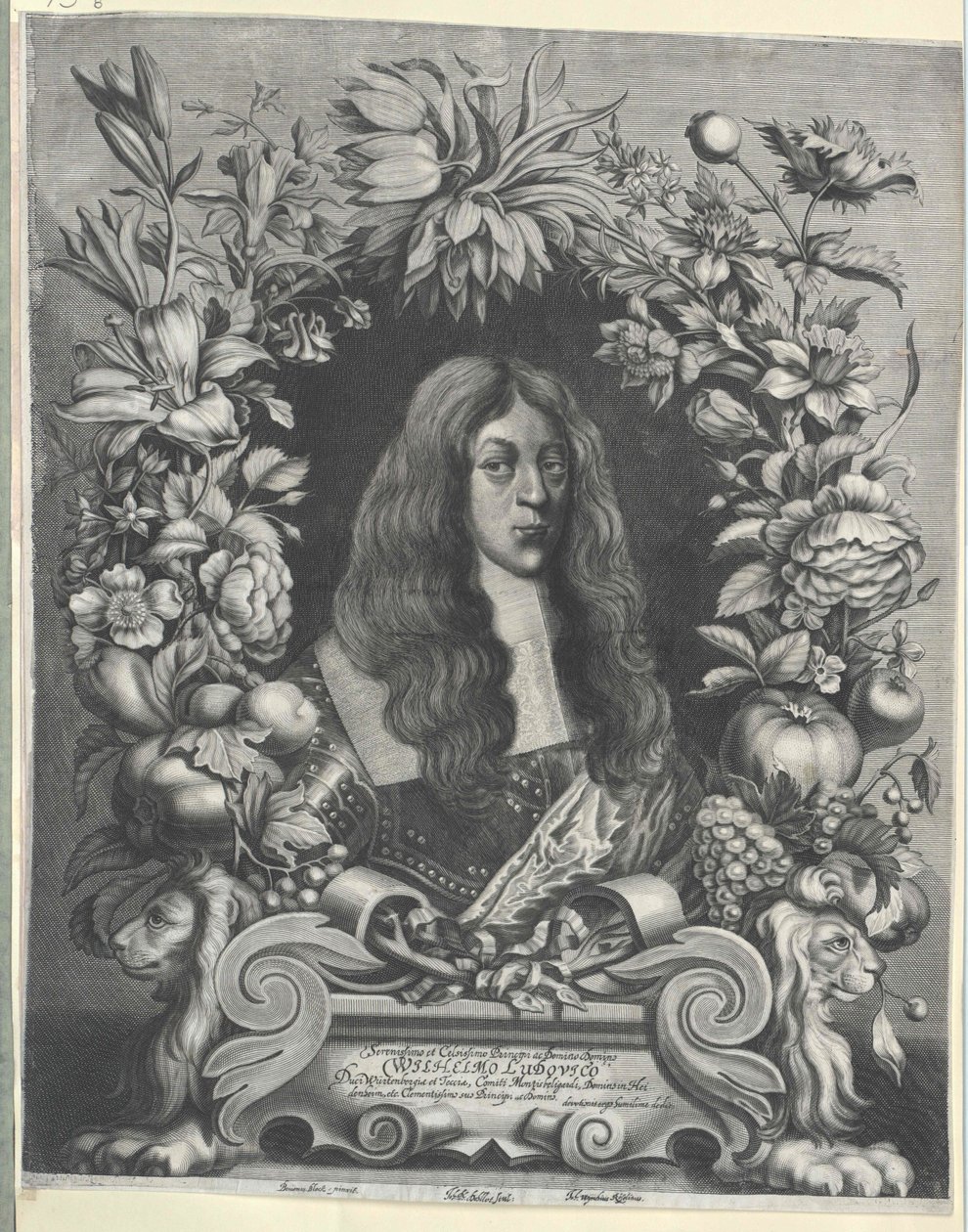 Duca di Wuerttemberg Guglielmo Ludovico da Artist Unknown