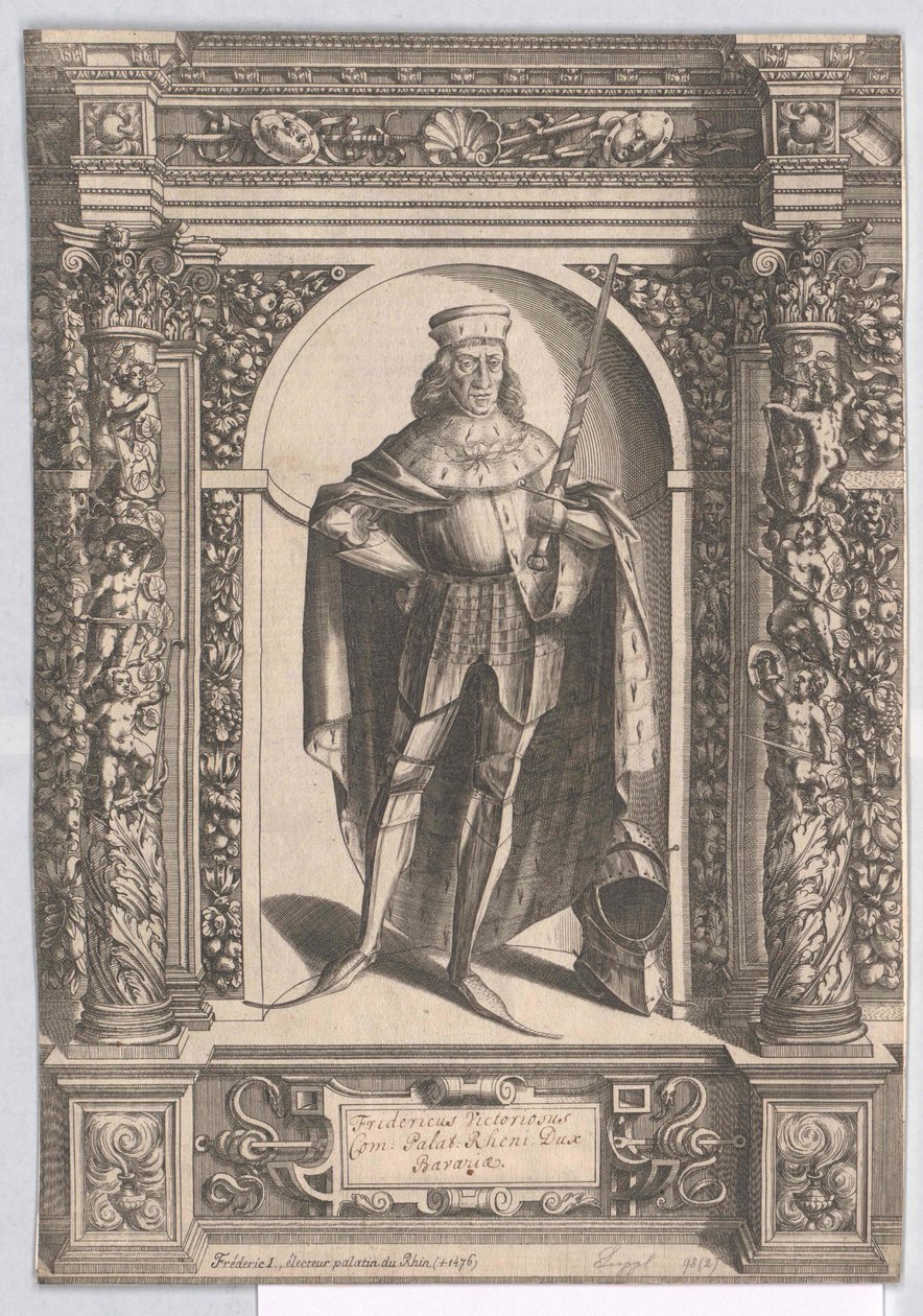 Elettore del Palatinato Federico I il vittorioso da Artist Unknown
