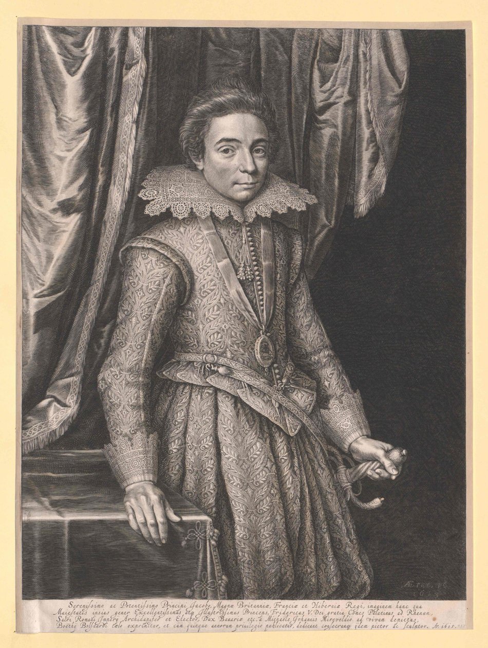 Elettore del Palatinato Federico V. da Artist Unknown
