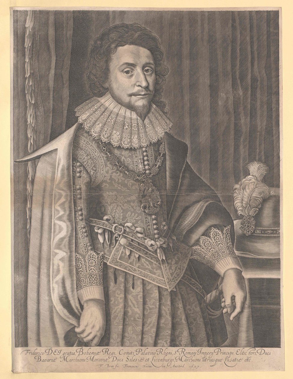Elettore del Palatinato Federico V. da Artist Unknown