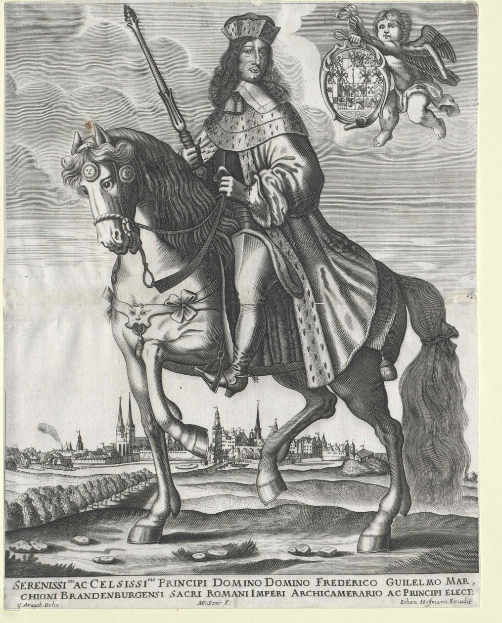 Elettore di Brandeburgo (1620-1688) Federico Guglielmo da Artist Unknown