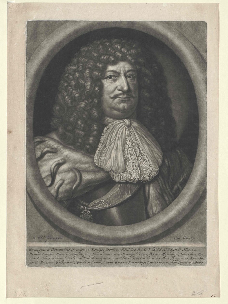 Elettore di Brandeburgo Federico Guglielmo da Artist Unknown