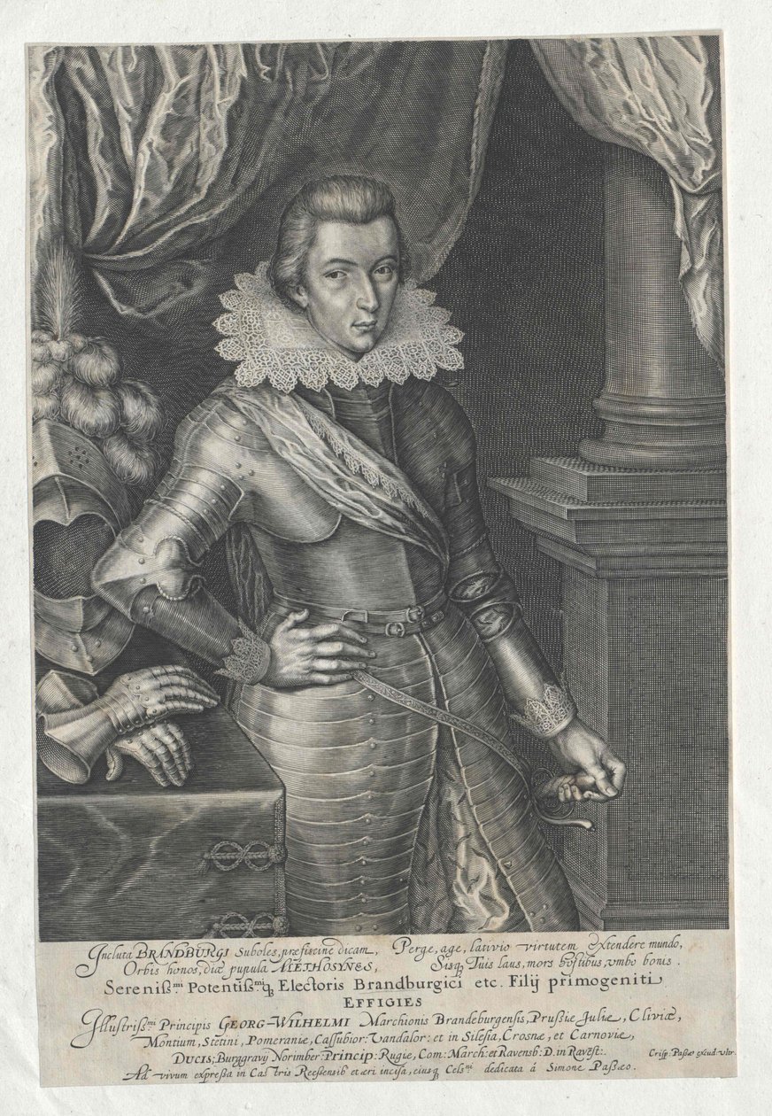 Elettore di Brandeburgo Georg Wilhelm da Artist Unknown