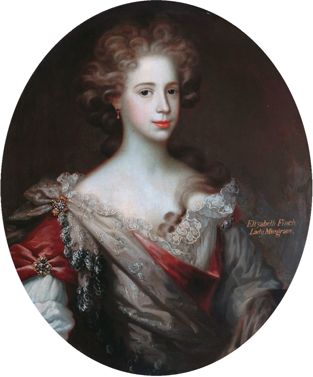 Elizabeth Finch, Lady Musgrave (olio su tela) da Artist Unknown