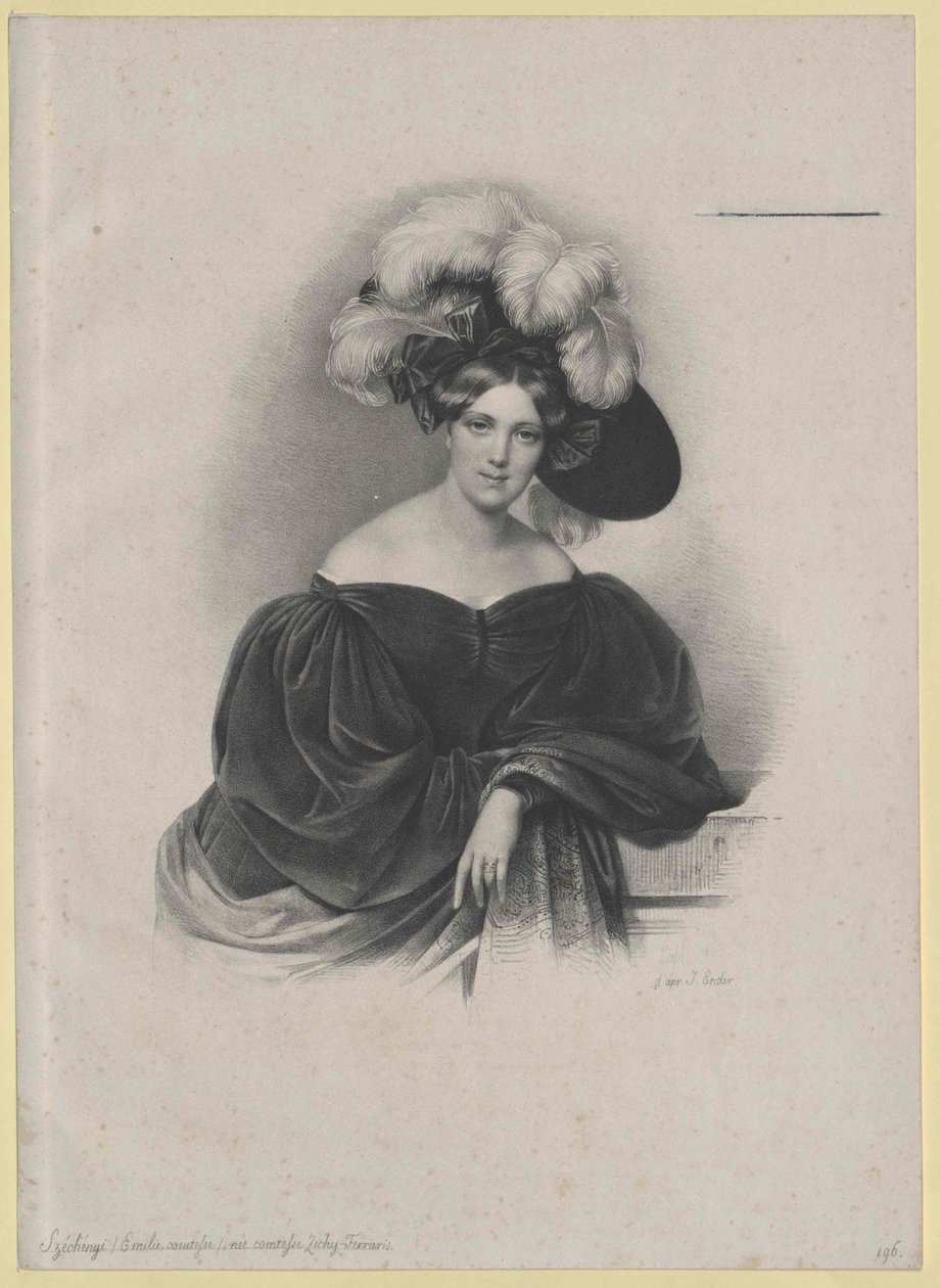Emilie countess Zichy-Ferraris da Artist Unknown