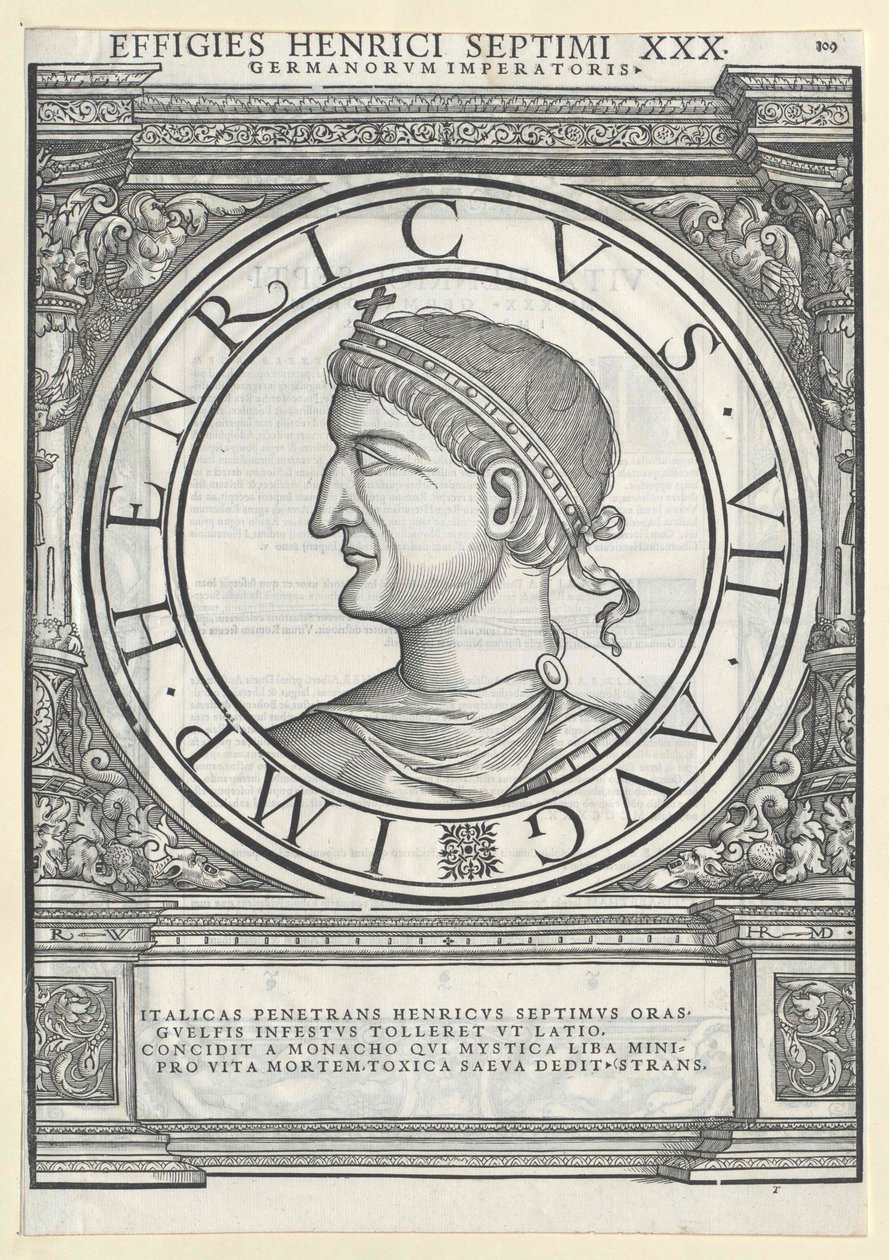 Imperatore Enrico VII da Artist Unknown
