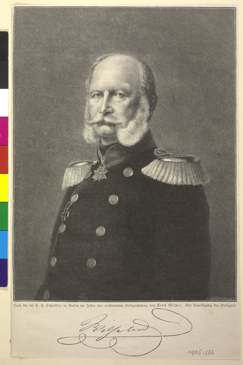 Imperatore Guglielmo I da Artist Unknown