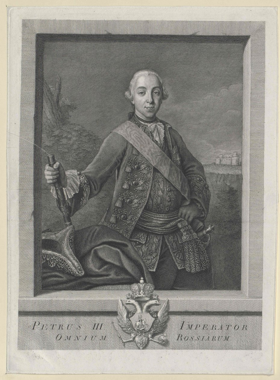 Imperatore di Russia Pietro III da Artist Unknown