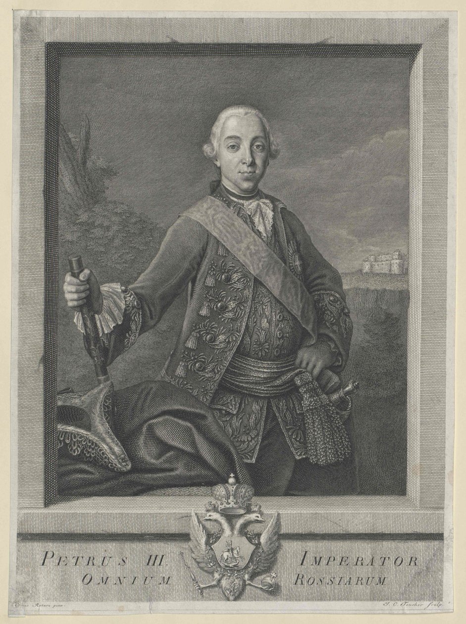 Imperatore di Russia Pietro III da Artist Unknown