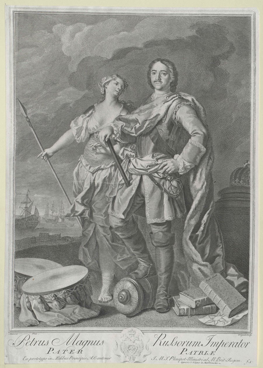 Imperatore di Russia Pietro I il Grande da Artist Unknown