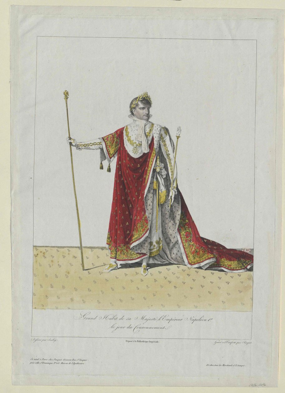 Imperatore di Francia Napoleone I Bonaparte da Artist Unknown