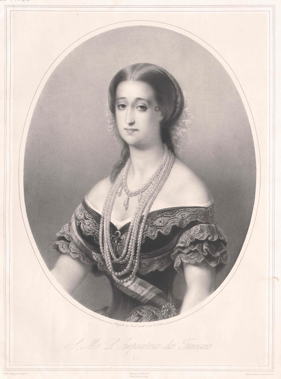 Imperatrice di Francia Eugenia da Artist Unknown