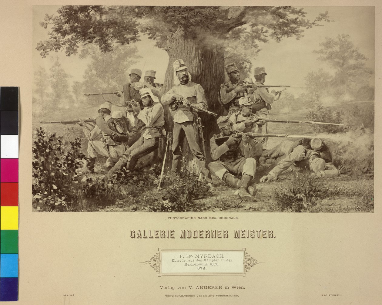 Episodio delle lotte in Erzegovina 1878 da Artist Unknown
