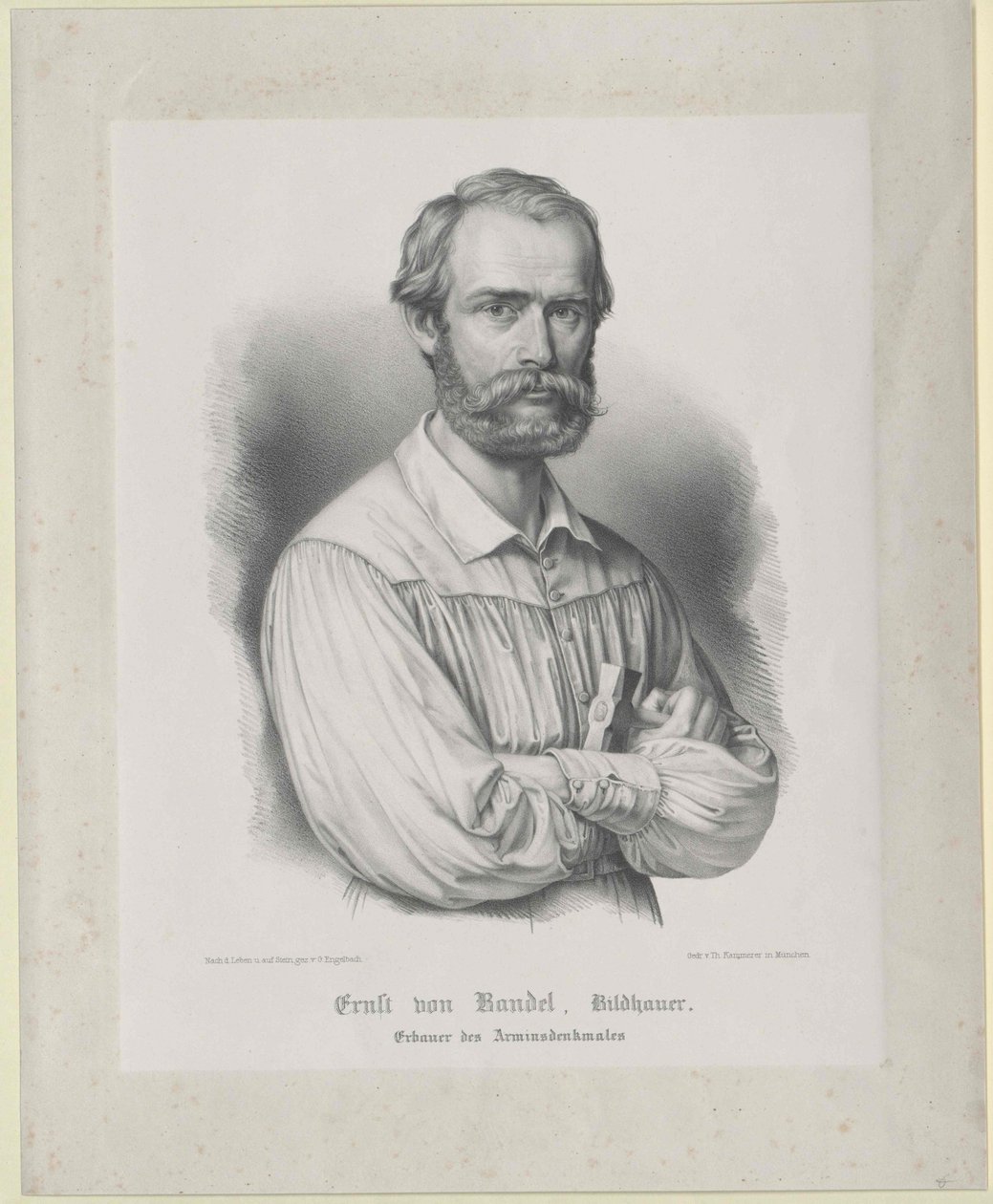 Ernst von Bandel da Artist Unknown