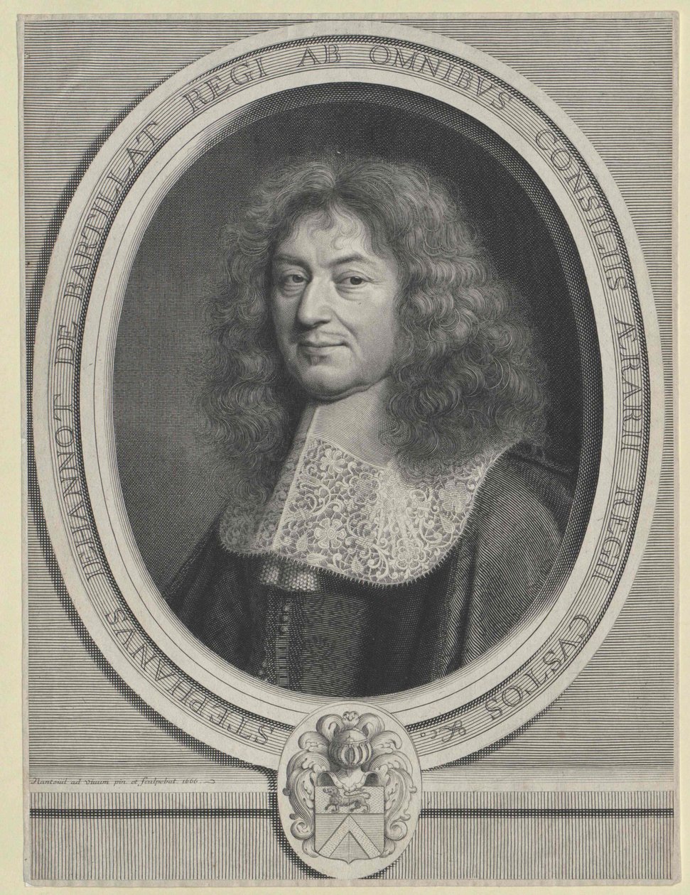 Etienne de Bartillat (stampa) da Artist Unknown