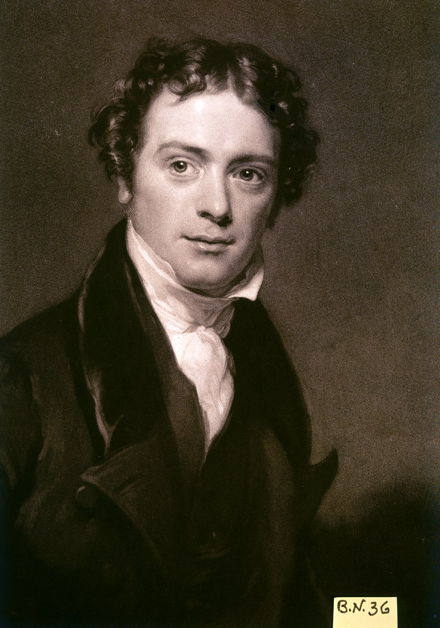 FARADAY Michael, fisico e chimico inglese . da Artist Unknown