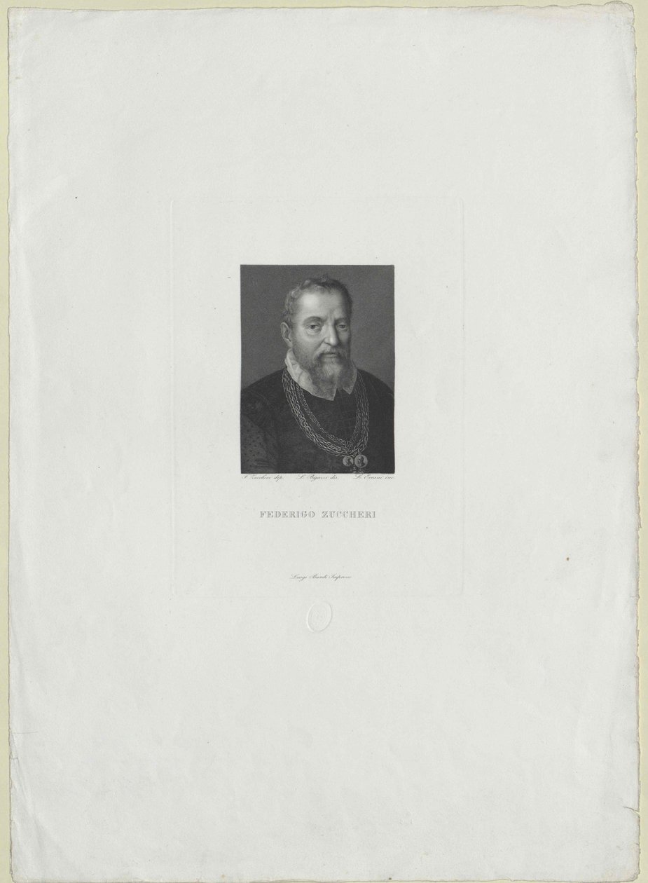 Federico Zuccaro (print) da Artist Unknown