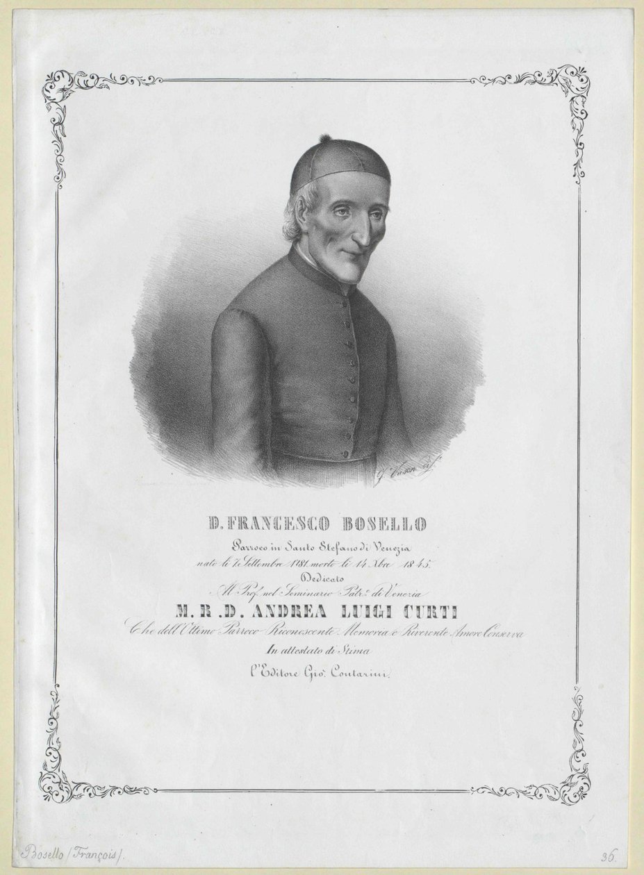 Francesco Bosello (print) da Artist Unknown