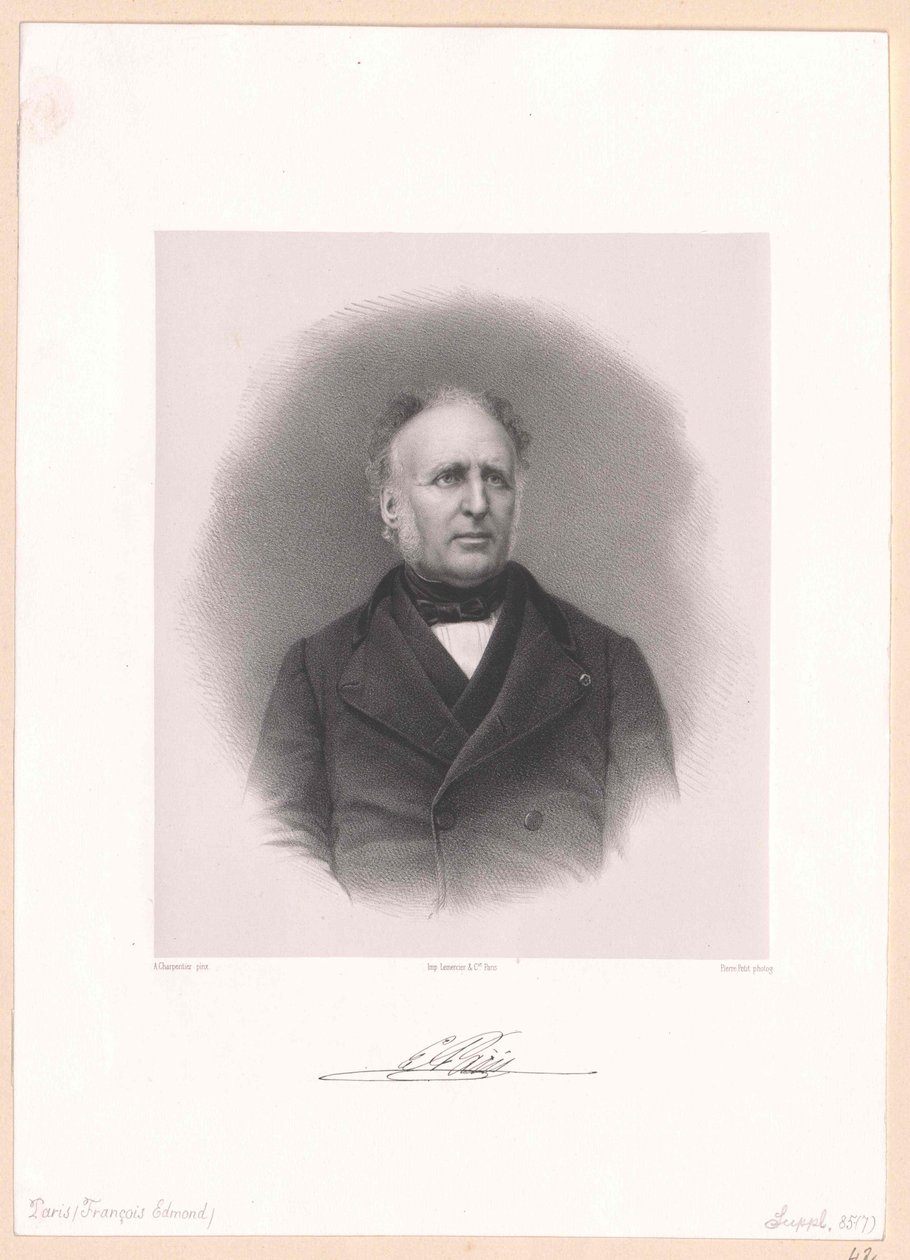 Francois Edmond Paris da Artist Unknown