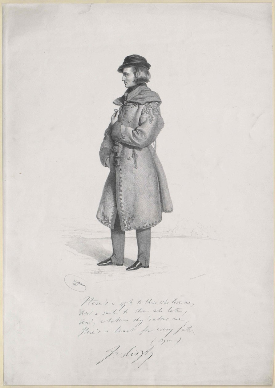Franz Liszt da Artist Unknown