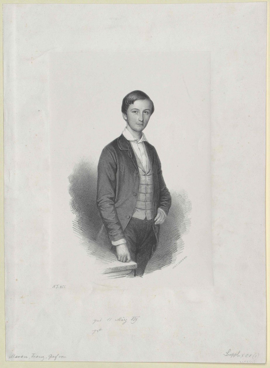 Franz conte Meran da Artist Unknown