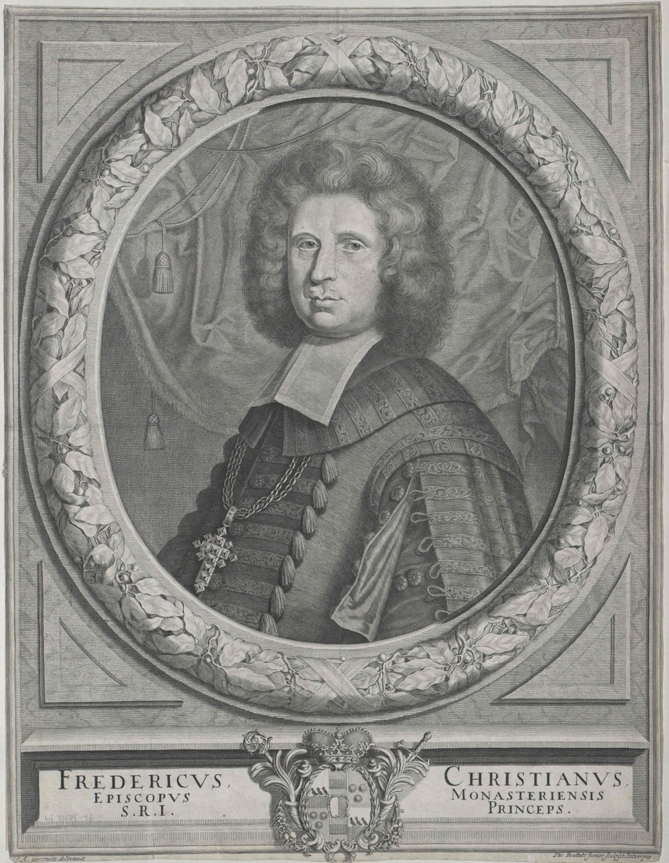 Frederic Christian von Plettenberg-Lenhausen da Artist Unknown
