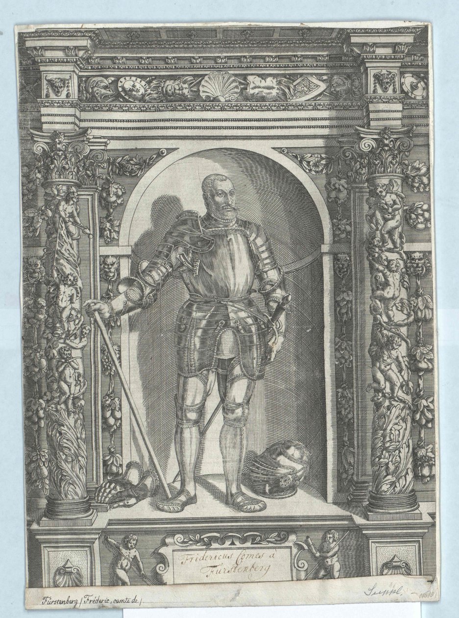 Federico II conte di Fuerstenberg a Fuerstenberg da Artist Unknown