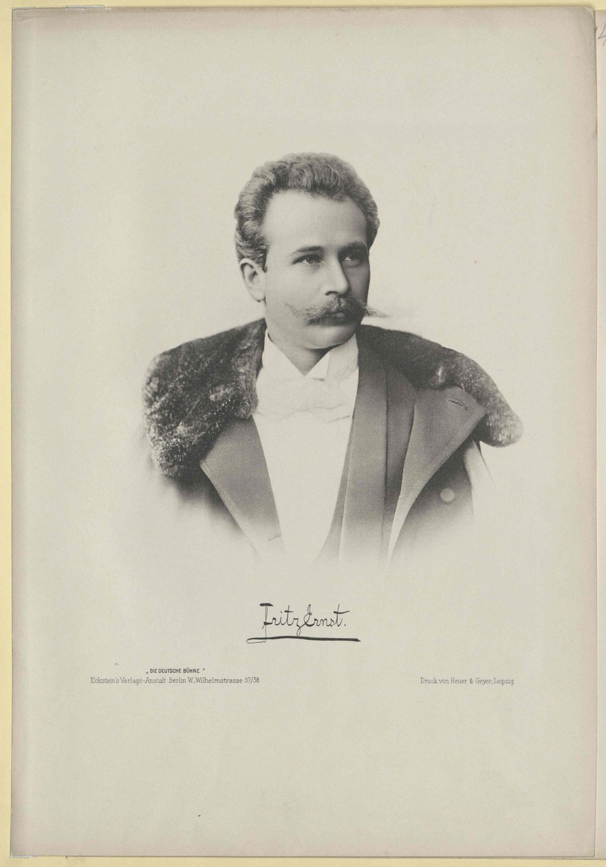 Fritz Ernst da Artist Unknown