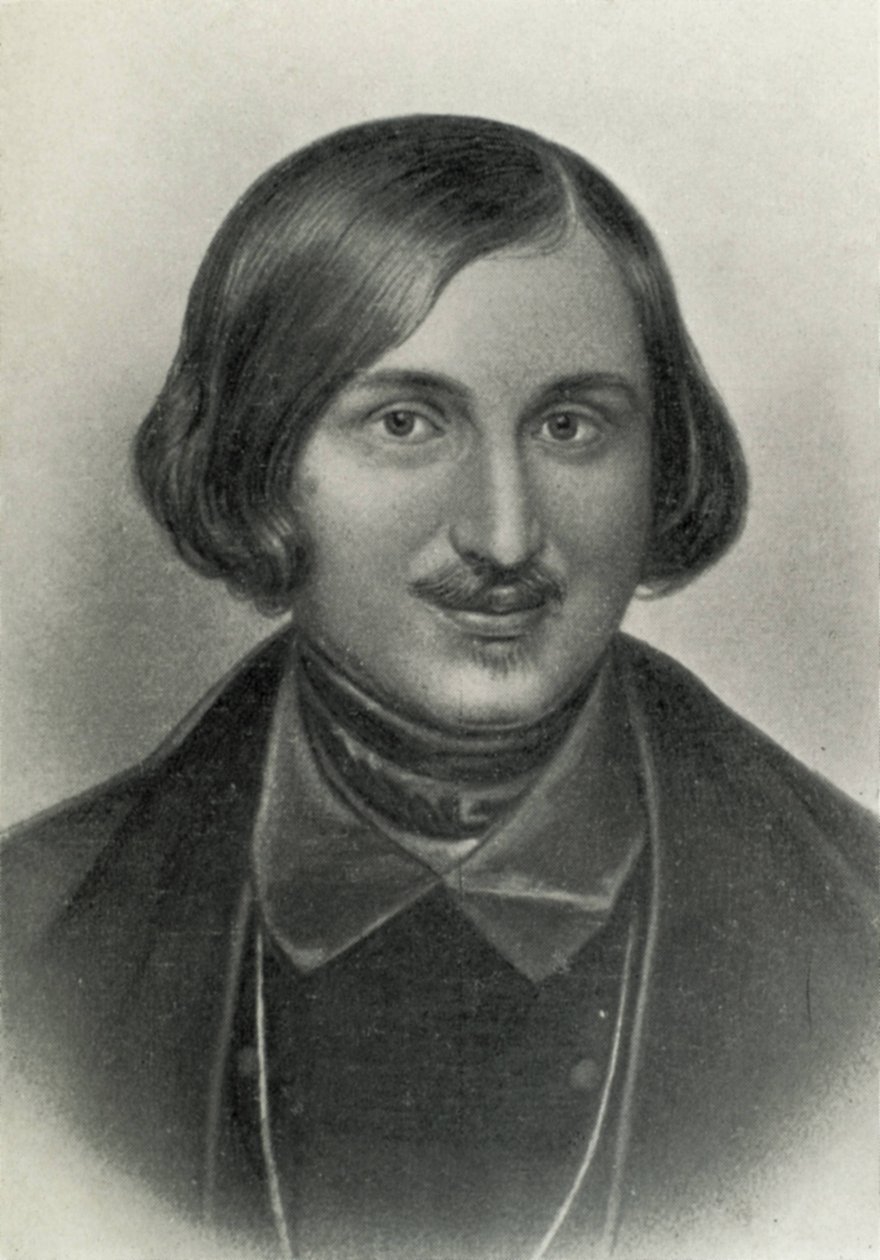 GOGOL, Nikolai Vasilievich (1809-1852). Romanziere e drammaturgo russo. Incisione. da Artist Unknown