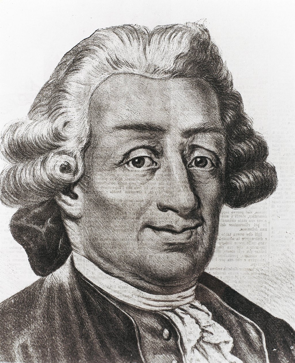 Carlo Goldoni (1707-1793). Drammaturgo e poeta italiano. Incisione. da Artist Unknown
