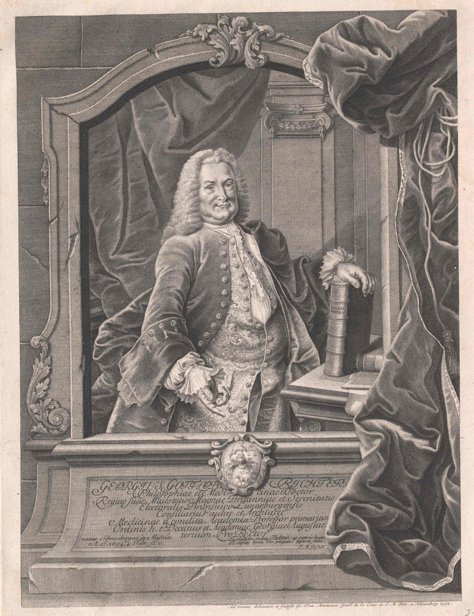Georg Gottlob Richter da Artist Unknown