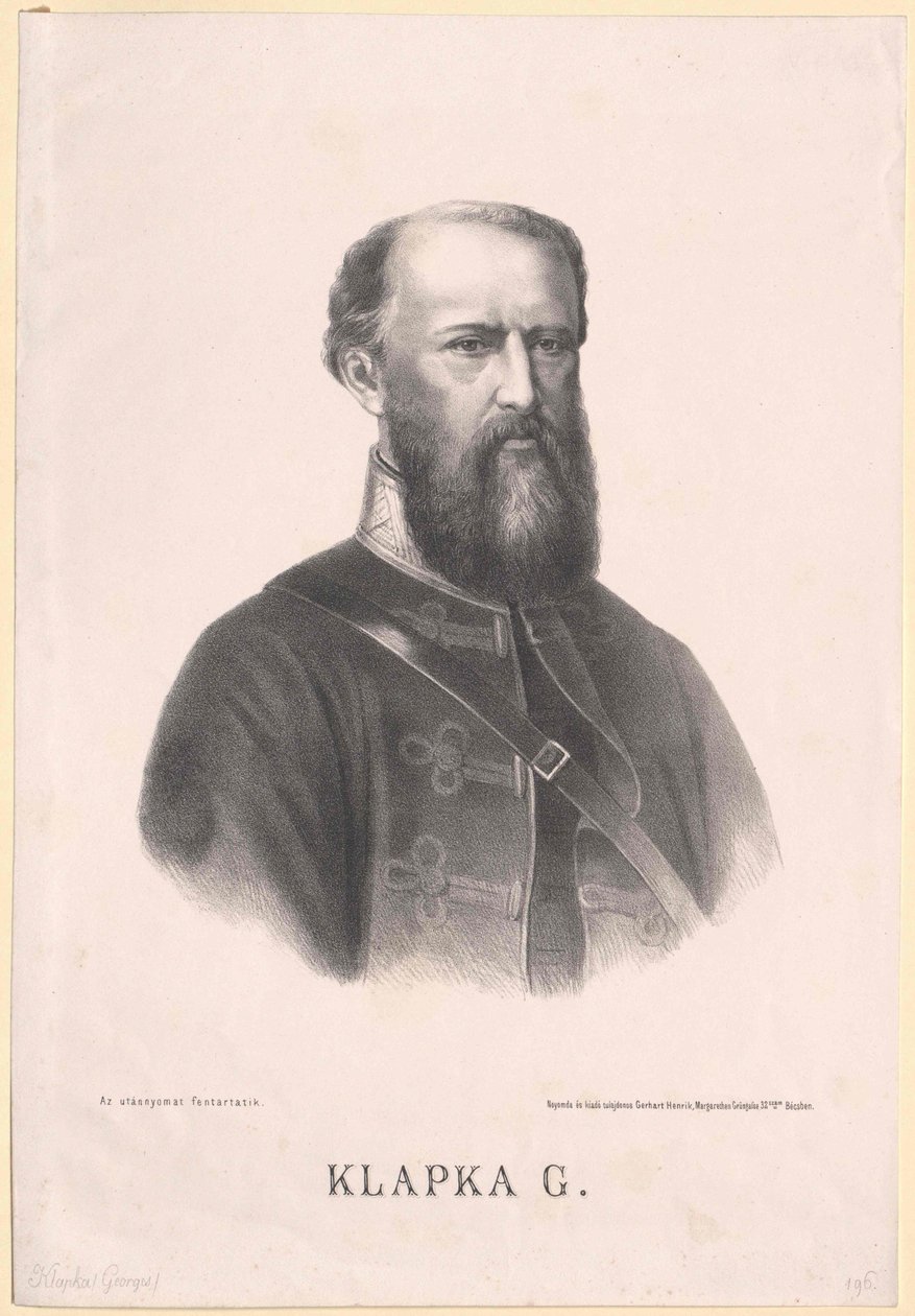 Georg Klapka da Artist Unknown