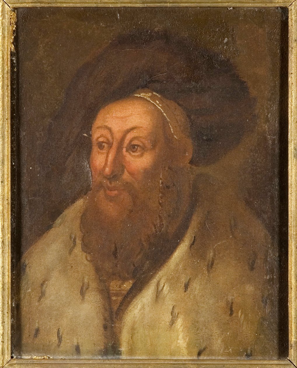 Georg es Le Barbu, duca di Sassonia (olio su tela) da Artist Unknown