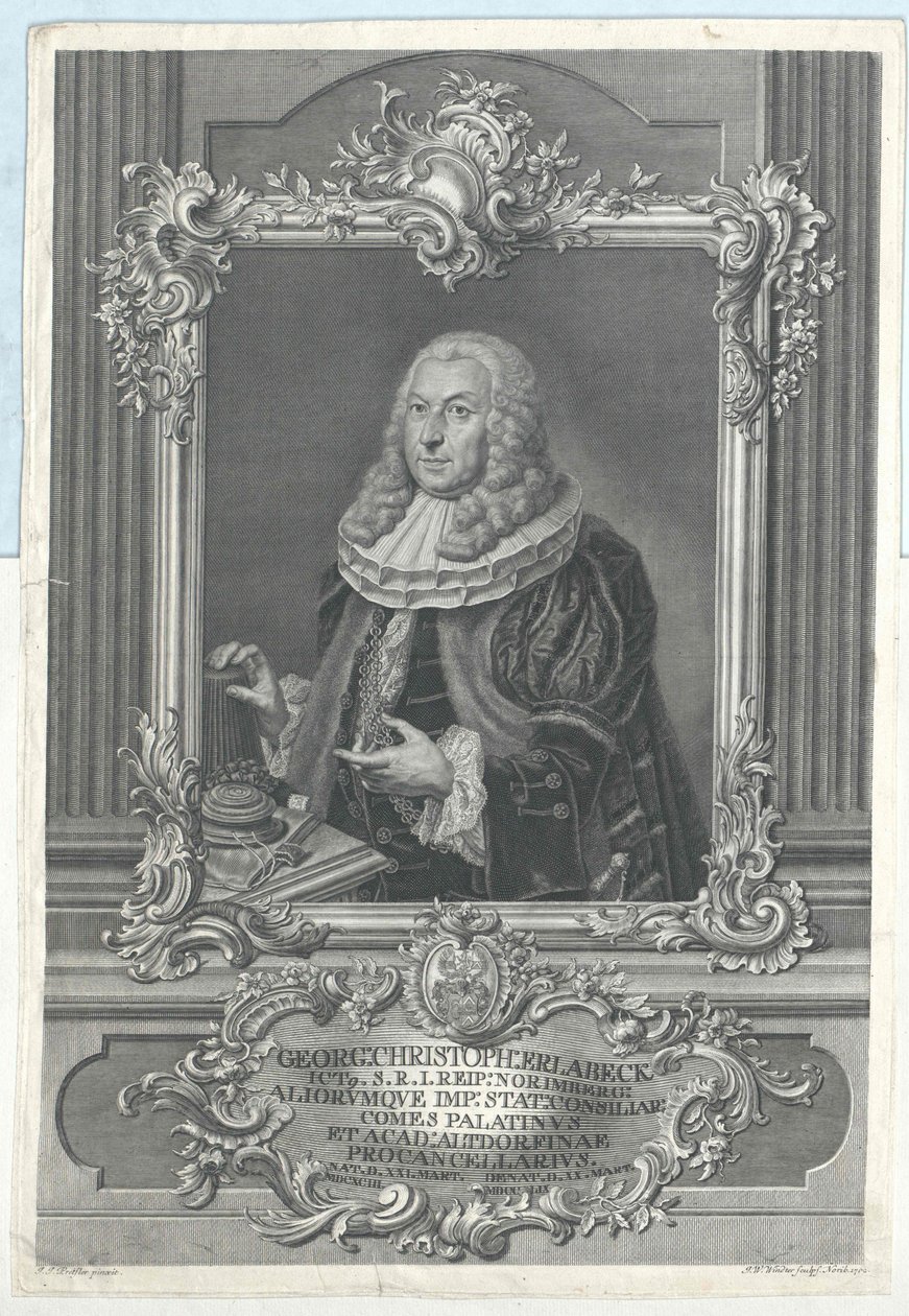George Christoph Erlabeck da Artist Unknown