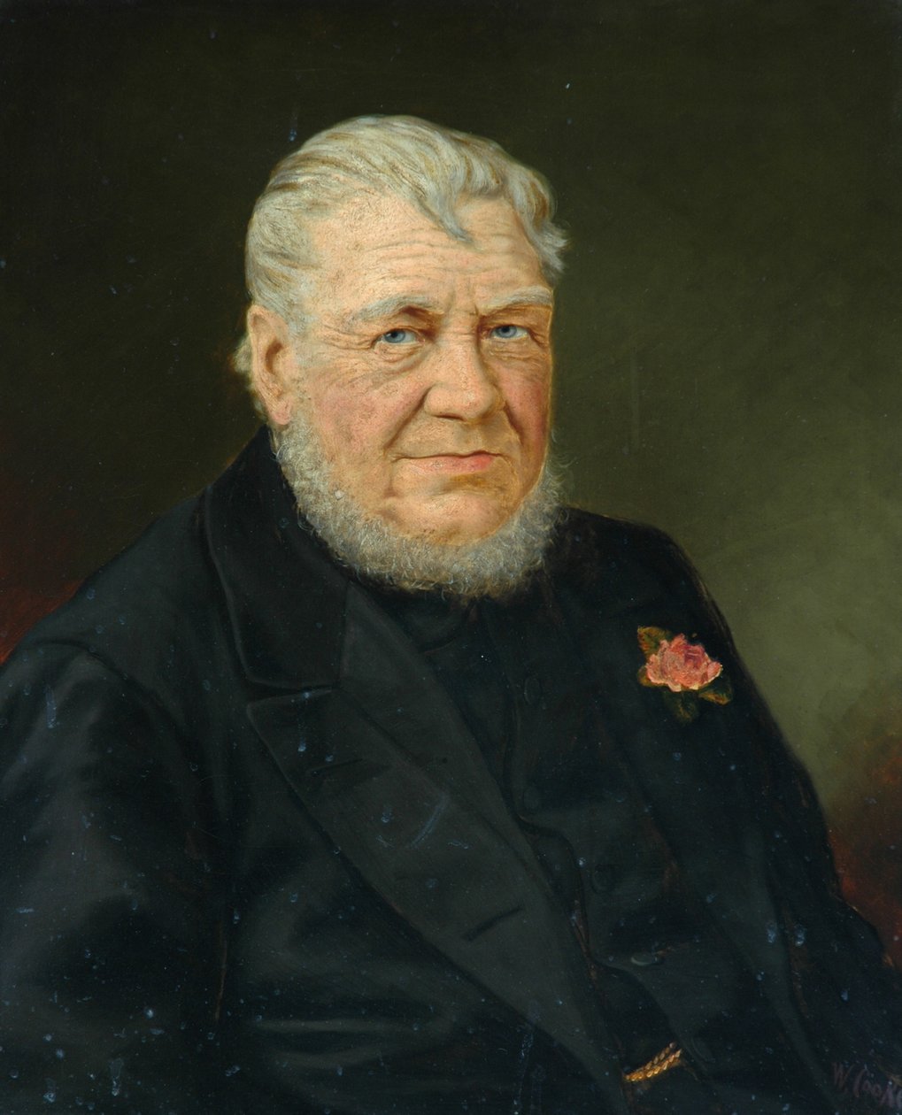 George Hattersley (olio su tela) da Artist Unknown